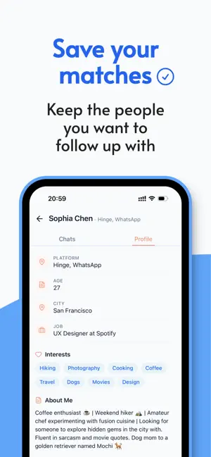 Your Wing: AI Dating Wingman screenshot 4