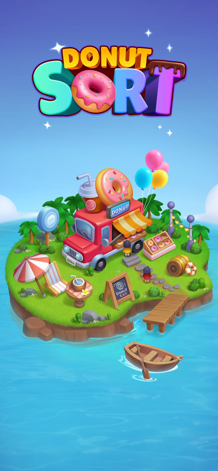Donut Sort - Puzzle Game screenshot 5