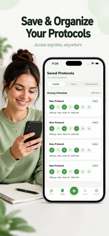 Peptide Tracker : Glp1 iPhone screenshot
