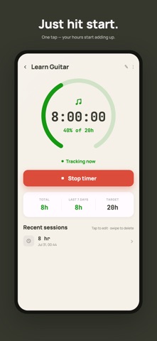 Goal Timer: Time Track Goals Screenshot 2 of 7