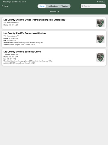 App screenshot
