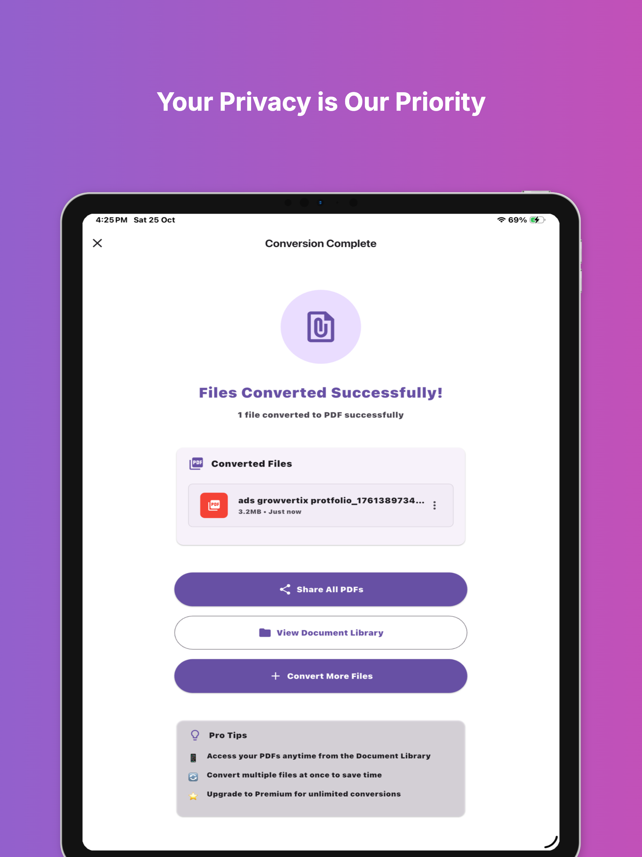 ScanToPDF Plus :Scan & Convert screenshot 9