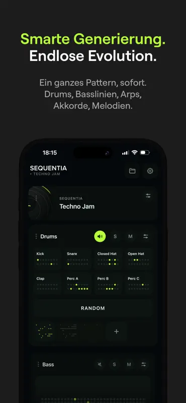 Sequentia: MIDI Sequencer screenshot 2 of 10
