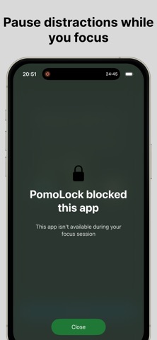 PomoLock: AppBlocker Screenshot 5 of 5