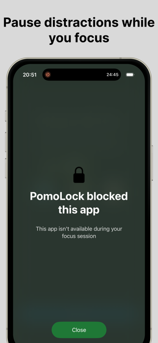 PomoLock: AppBlocker Screenshot 5 of 5