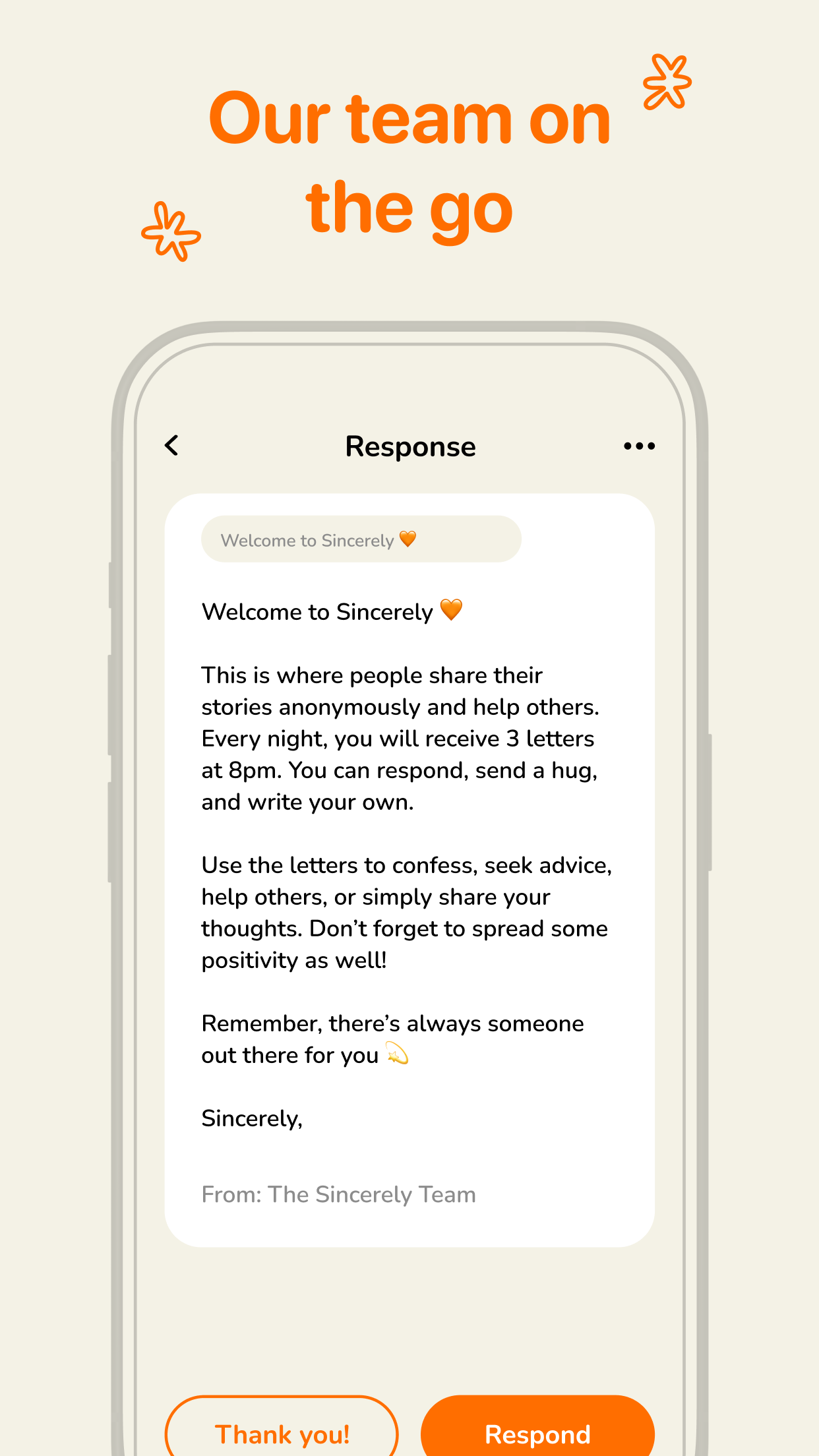 Sincerely - Off My Chest screenshot 6