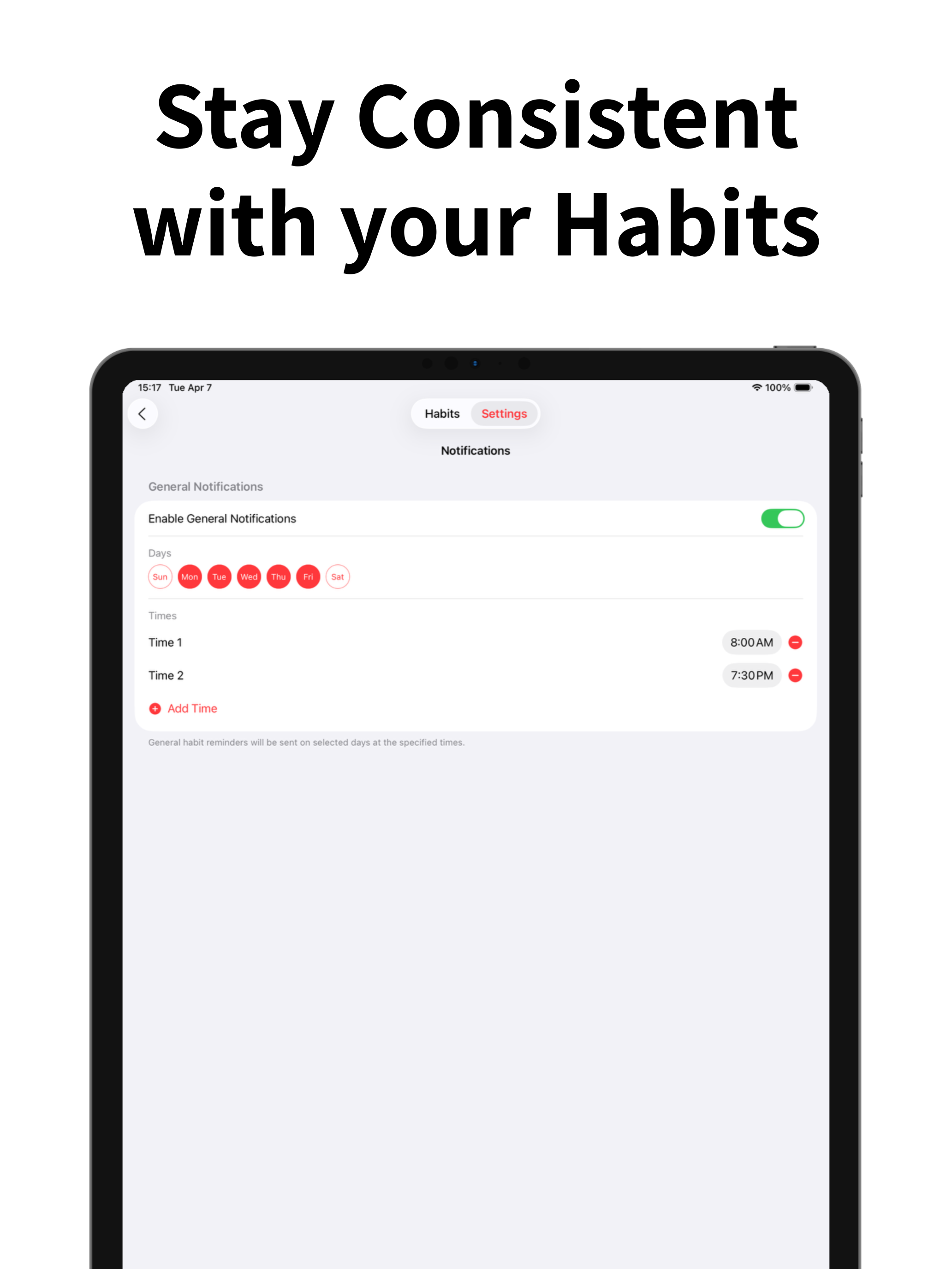 HabTap - Habit Tracker screenshot 11