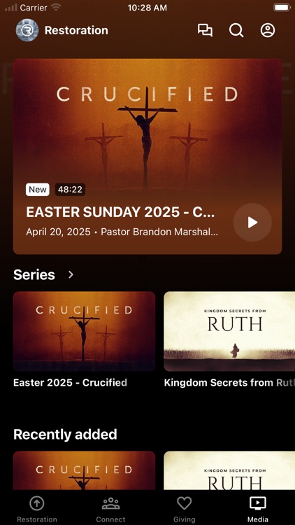 Restoration Church Louisiana