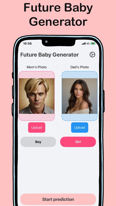 Screenshot #1 pour AI Future Baby Generator