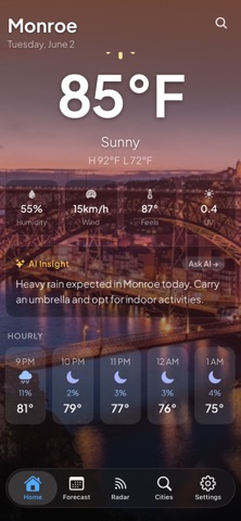 WeatherWise Ai Screenshot 1 of 5