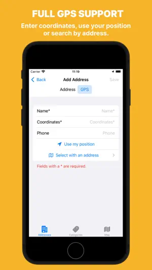 Maps Address Book screenshot 3