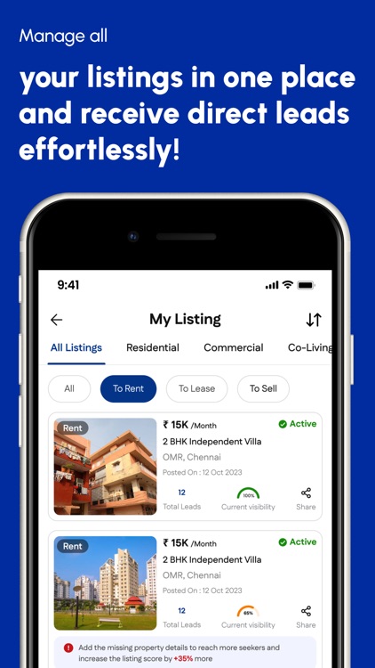 HexaHome: Buy, Rent, Sell & PG screenshot-6
