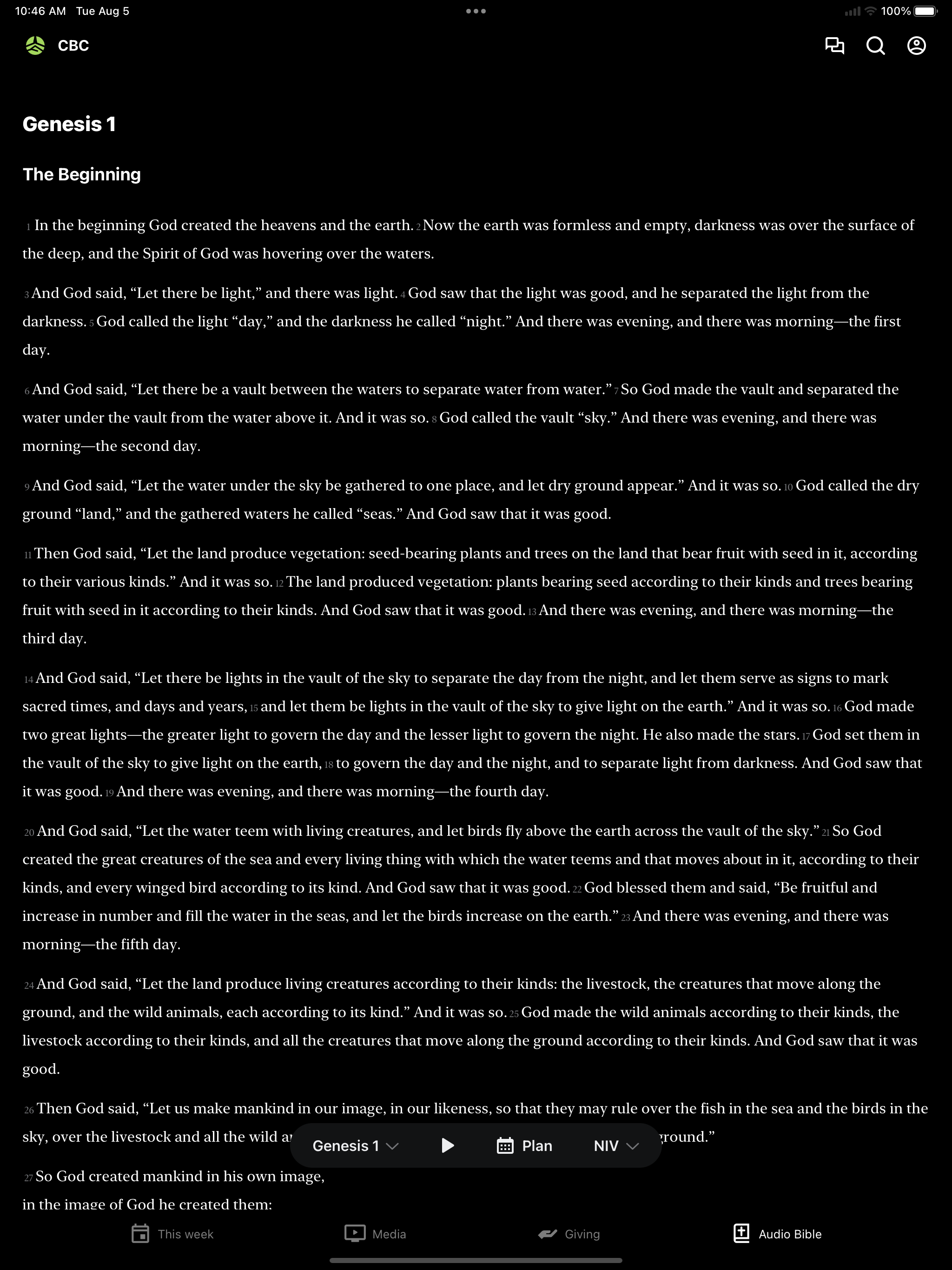 Connect CBC screenshot 6