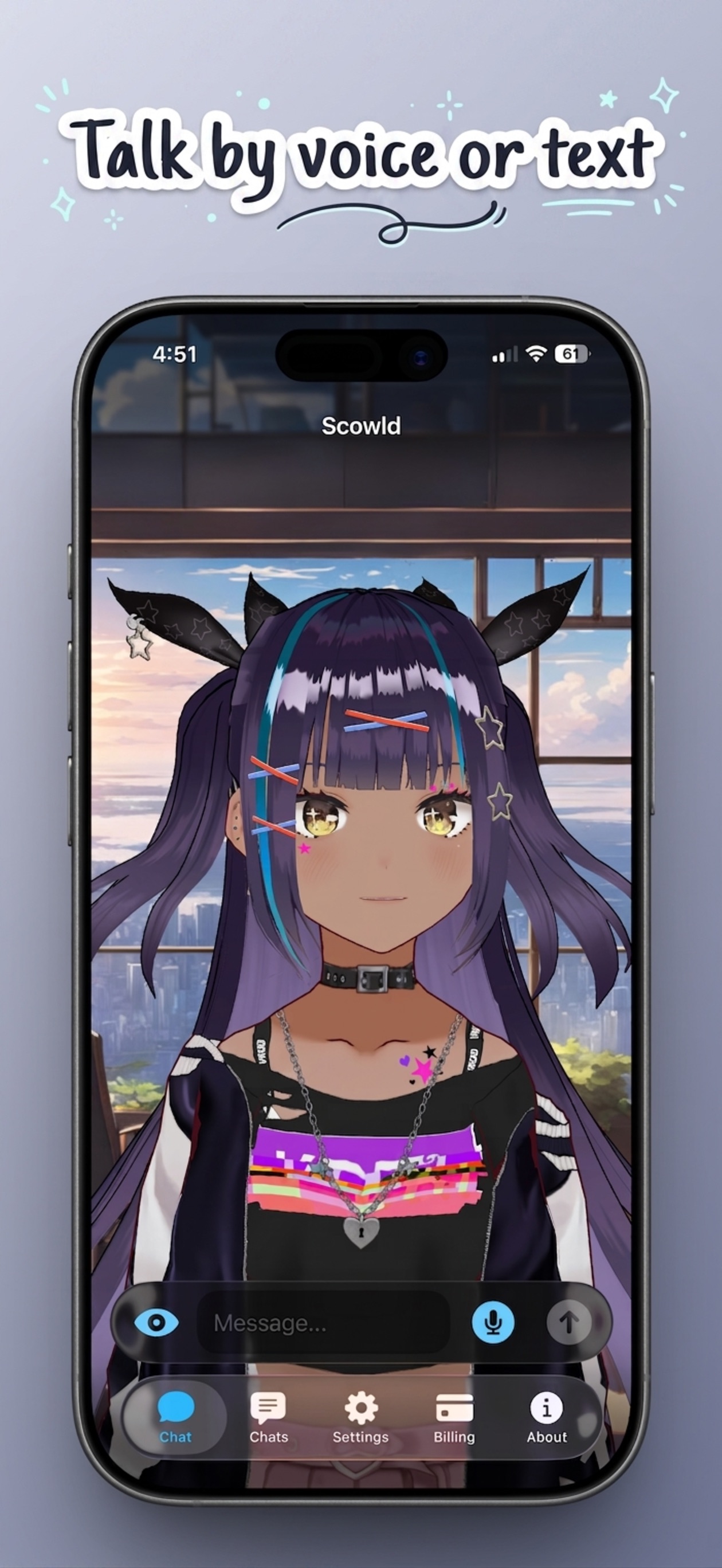 Scowld - AI Voice Companion screenshot 5