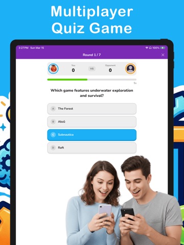 WitClash Friends Trivia Game iPad screenshot