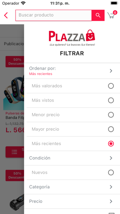 PLAZZA iPhone screenshot 3 - Shopping app