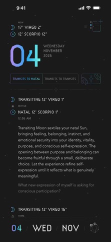 Lightcode Astrology Calendar screenshot 2