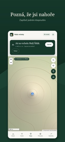 Naše vrcholy: Peak Diary screenshot 2