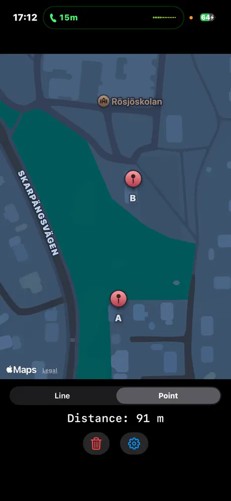 xDistance screenshot 2