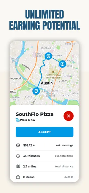 Favor Runner: Deliver & Earn iPhone screenshot 2