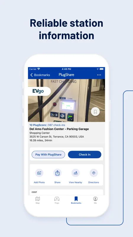 PlugShare: Charging Stations screenshot 2 of 7
