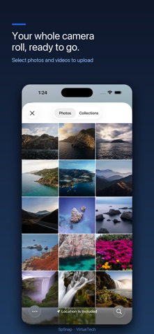 SpSnap: Mobile File Uploader screenshot