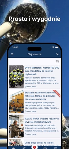 Aktualnosci.be Wiadomości screenshot
