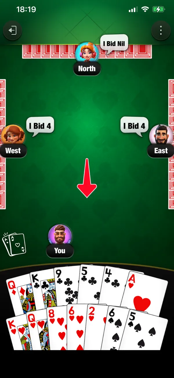 Screenshot #1 pour Spades Star : Card Game