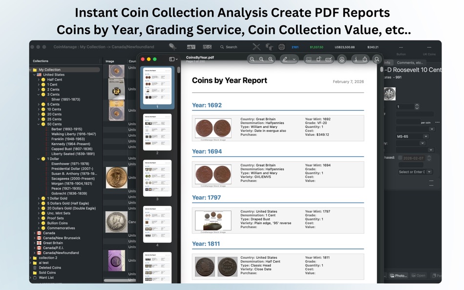 #2. CoinManage (macOS) By: Paul Dembowski