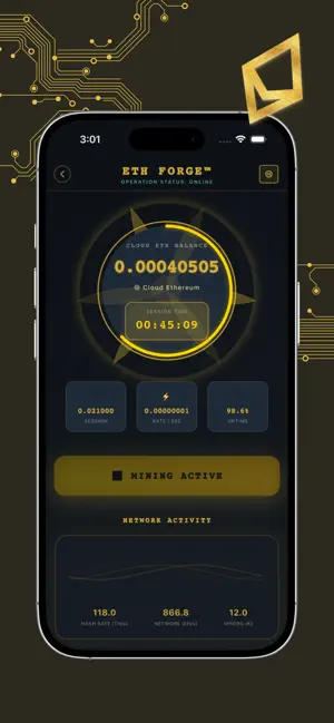 Ethereum Mine,Cloud Miner screenshot 2