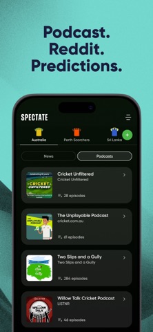 Spectate Sports: Cricket Live screenshot