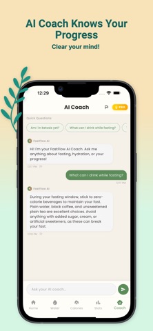 FastFlow: Fasting & Water App Screenshot 6 of 8