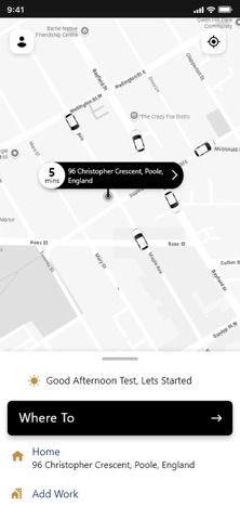 A One Poole Taxi screenshot