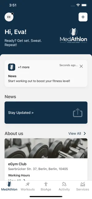 MedAthlon screenshot 2