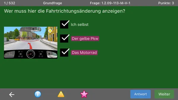 Fahrschule.de 2026 iPhone App Screenshot 2 – Bildung