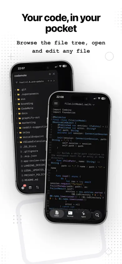 CodeMote: Mobile Vibe Coding screenshot 3