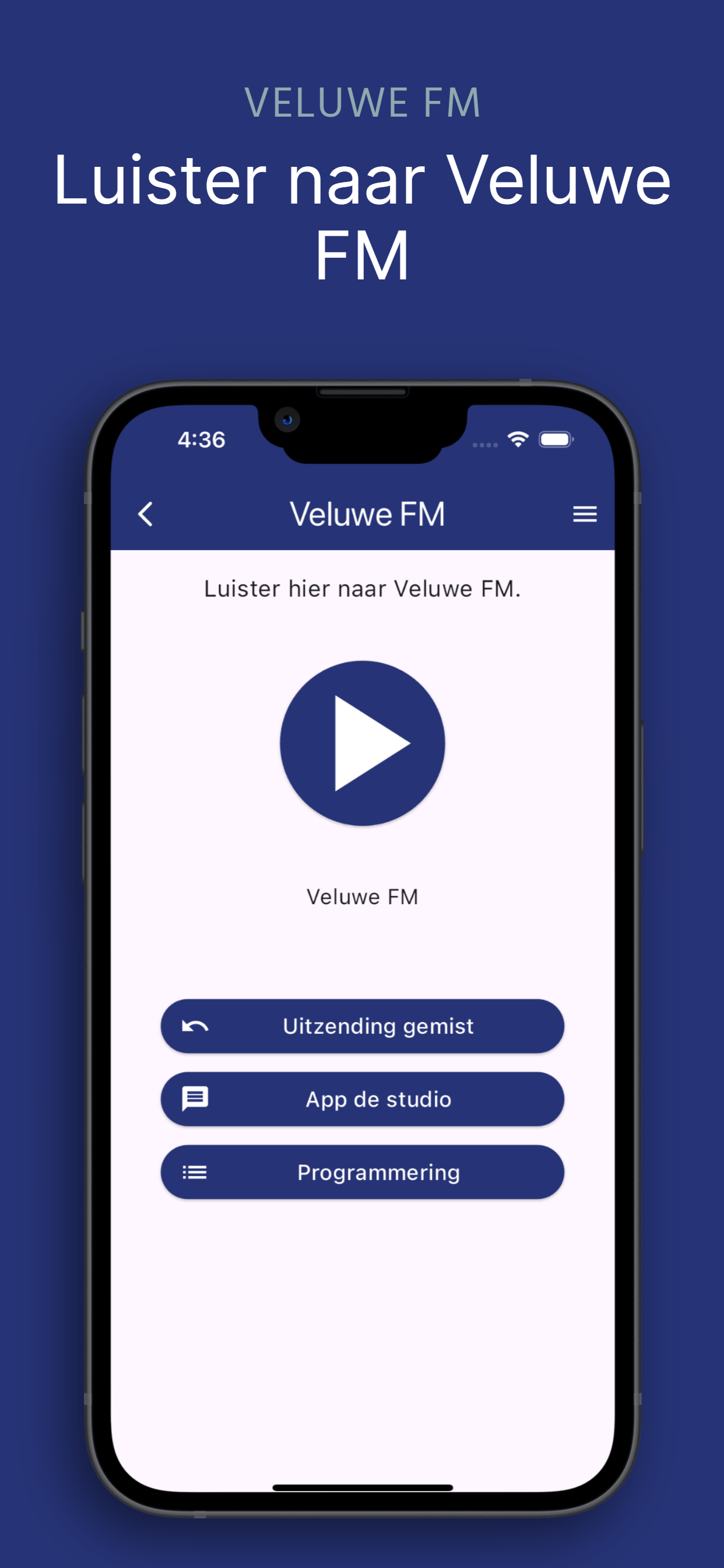 Veluwe FM screenshot 2