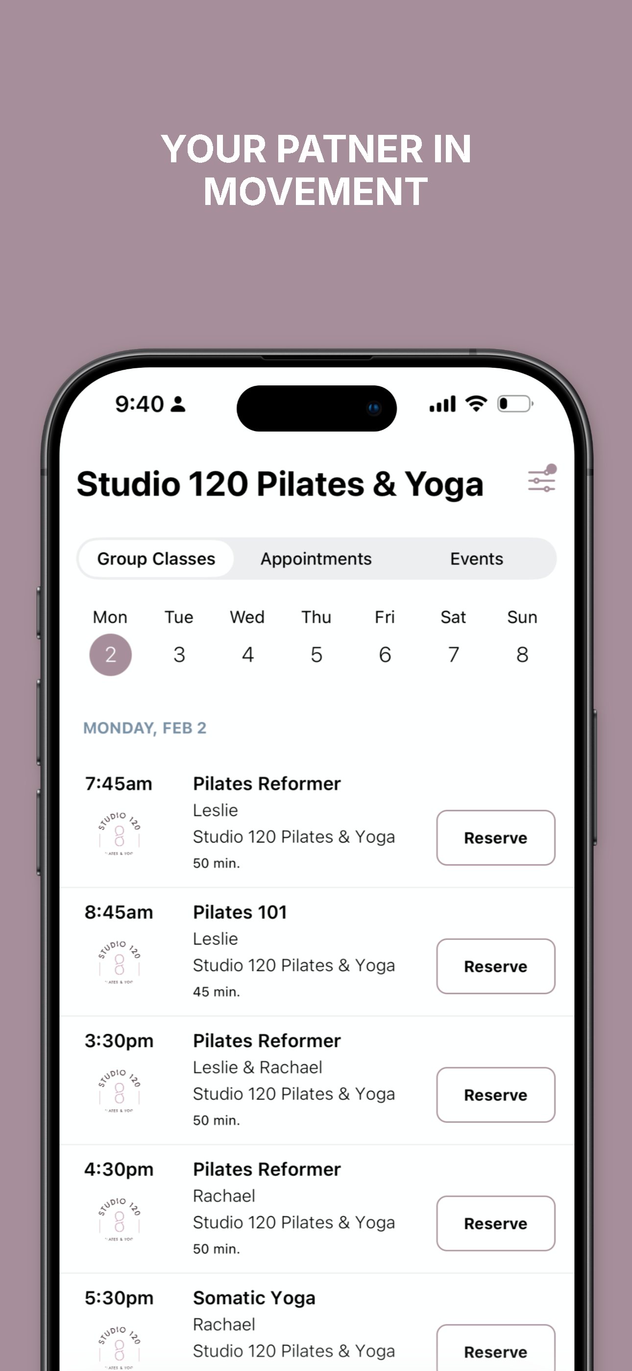 Studio 120 Pilates & Yoga screenshot 3