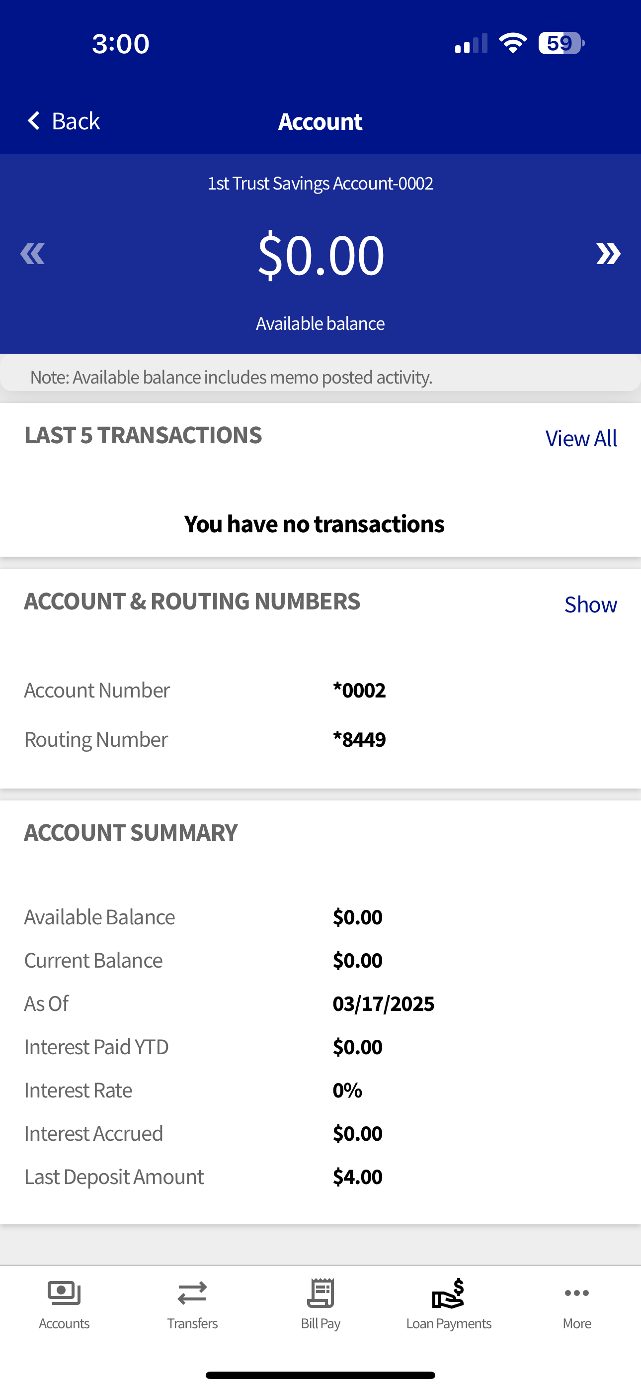 1st Trust Mobile screenshot 4