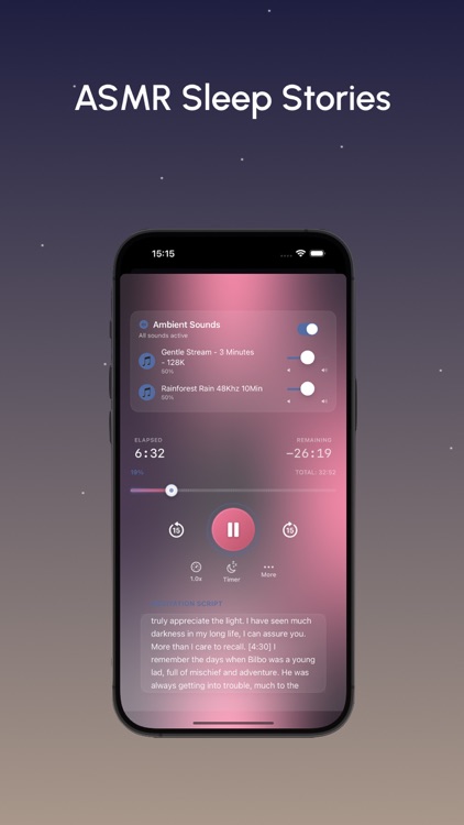 Meditations AI: Custom ASMR