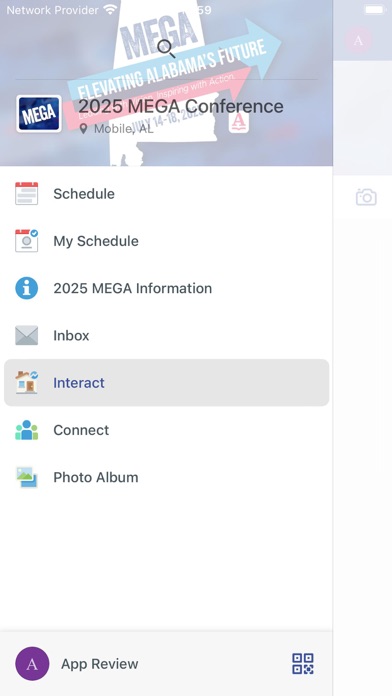 MEGA Conference 2025 app screenshot