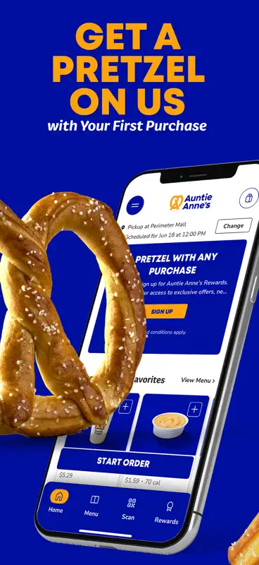 Auntie Anne’s Rewards screenshot 2 of 6