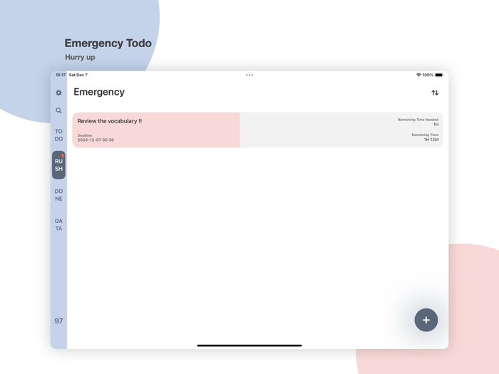 DeadLineTodo - DDL Management