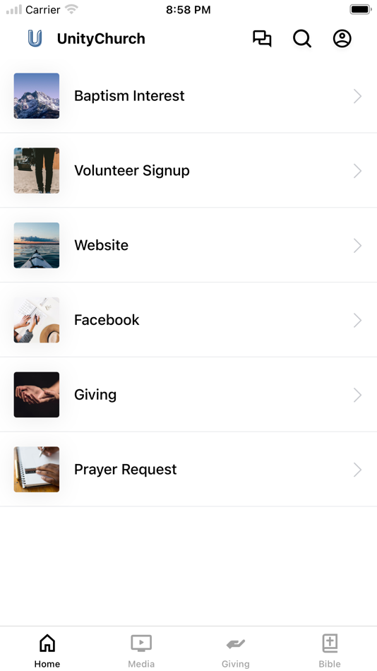 #1. The Unity Church (iOS) 由: Church of Unity, Inc.
