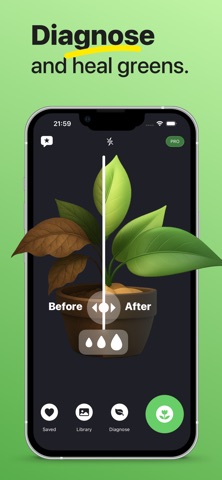 PlantBro: AI Plant Scanner iPhone screenshot