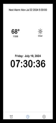 Cosmosis Alarm iPhone screenshot