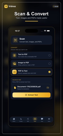 Vidnoz AI: Image Generator iPhone screenshot