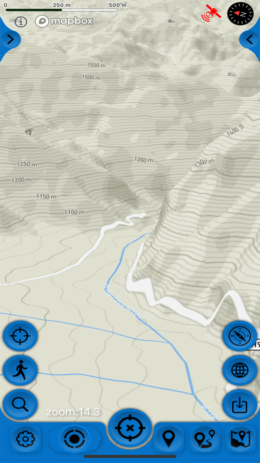#4. 3D Offline Maps: GPS tracker (iOS) By: SERGEI BEZDENEZHNYKH