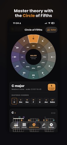 Fretkit: Scales & Chords iPhone screenshot