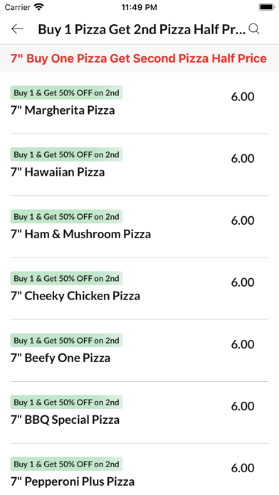 Banbury Pizza House Screenshot